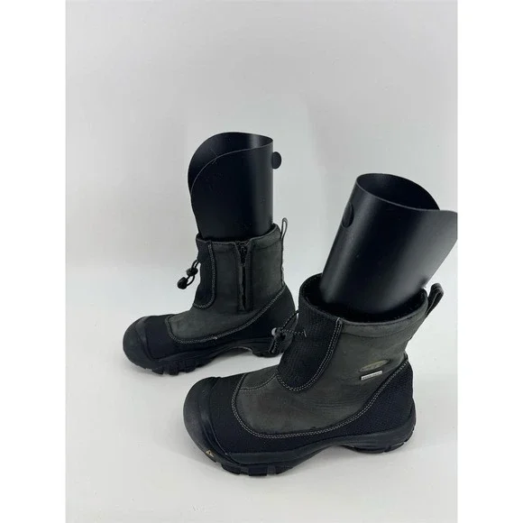 KEEN Women's Waterproof Winter Snow Boots Black Size 7 - Picture 5 of 9